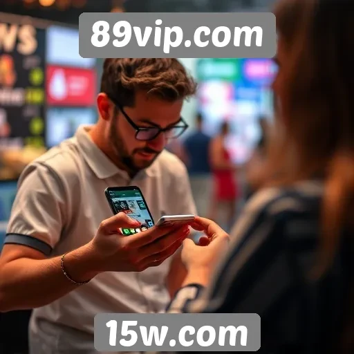 Experiência do usuário em dispositivos móveis no 89vip